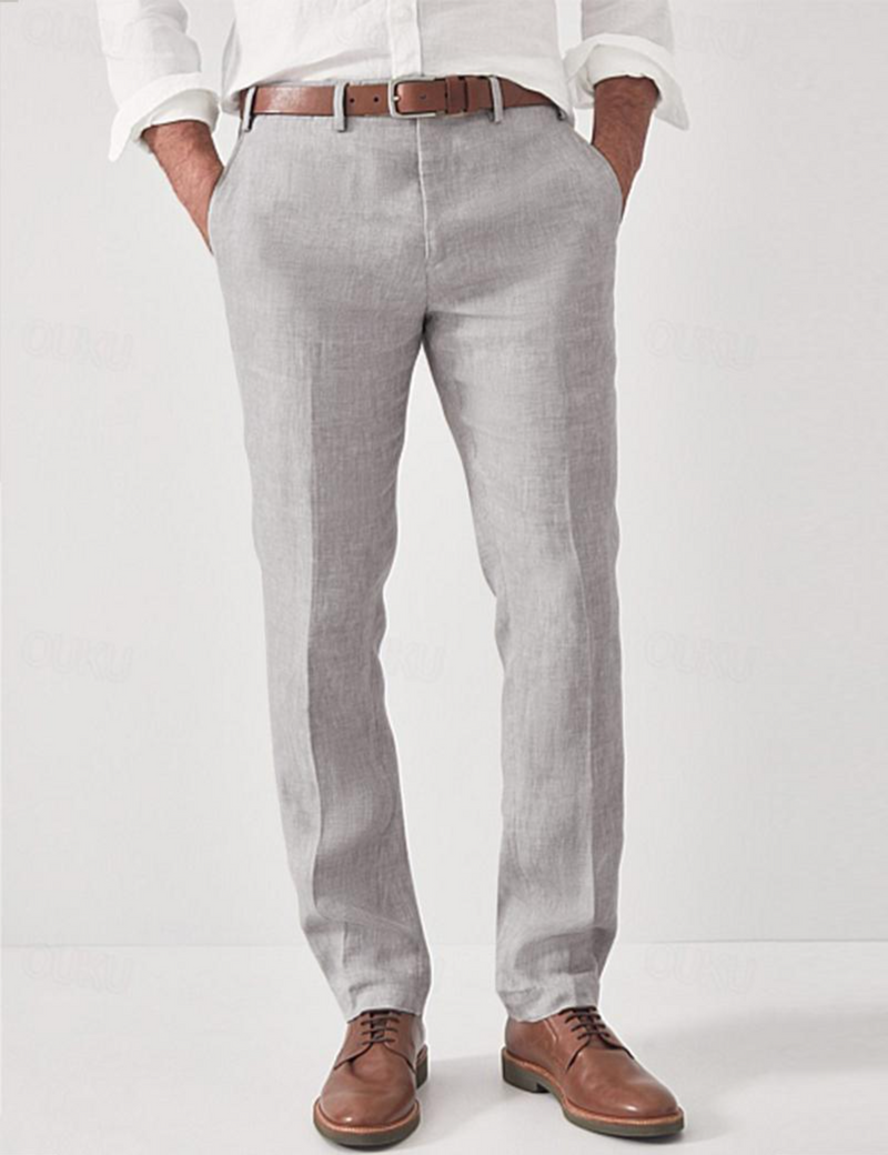 Bequeme Leinenhose für Herren – Elias