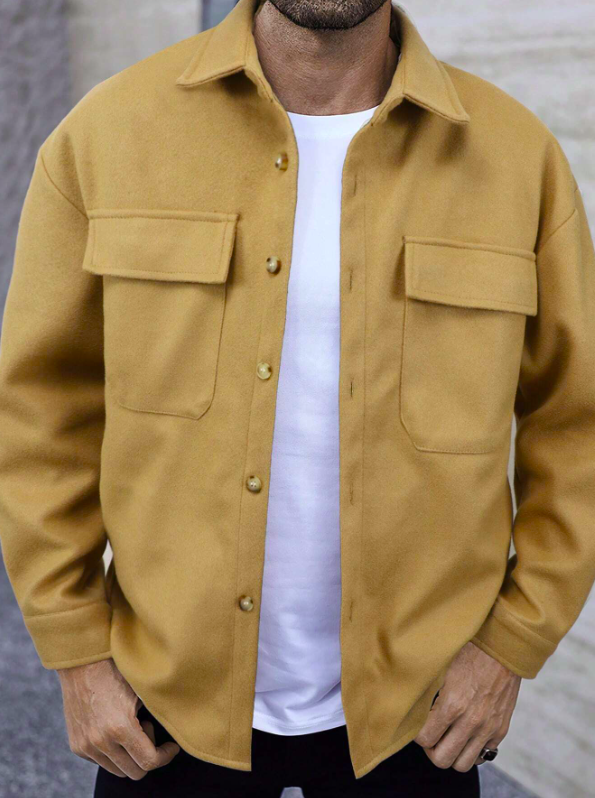 Herbst Herrenjacke mit Brusttaschen – Damian
