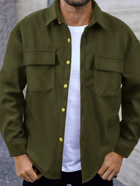 Herbst Herrenjacke mit Brusttaschen – Damian