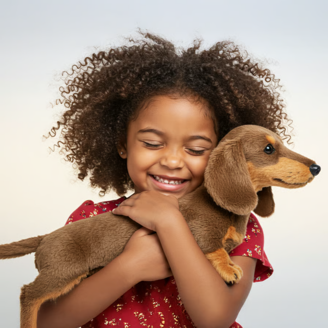 Interactieve pluchen hond met aanraaksensoren, levensechte bewegingen en ultrazachte vacht 7