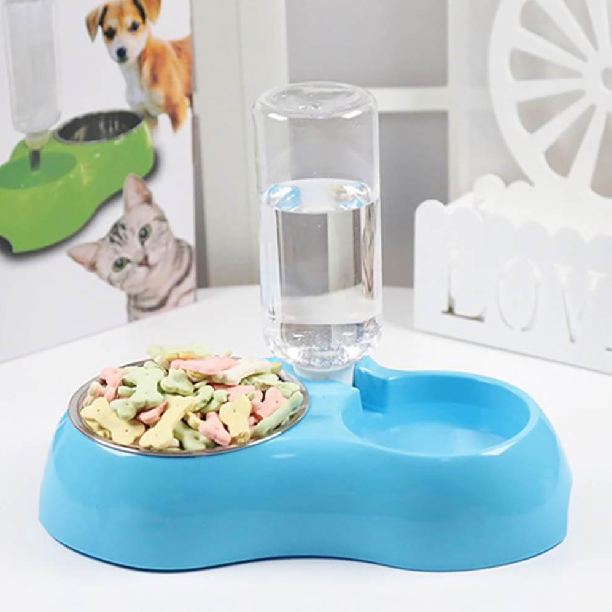 3-in-1 Voerbak voor Honden en Katten - EasyFlow