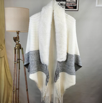 Damesvest Louise – Met Luxueuze Faux Fur Kraag | One Size