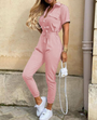 Trendiger Retro-Jumpsuit mit Knopfleiste - Velia