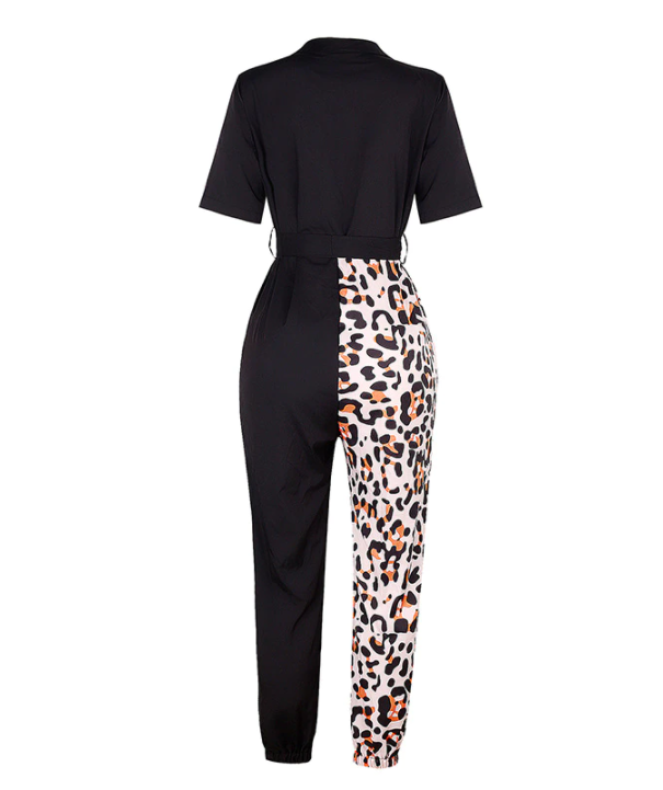 Trendy retro jumpsuit met knoopsluiting - Velia