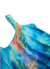 Zweiteiliger Tankini mit klassischem Print - Camille