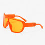 Übergroße Monoblock Wraparound Sonnenbrille – Auron