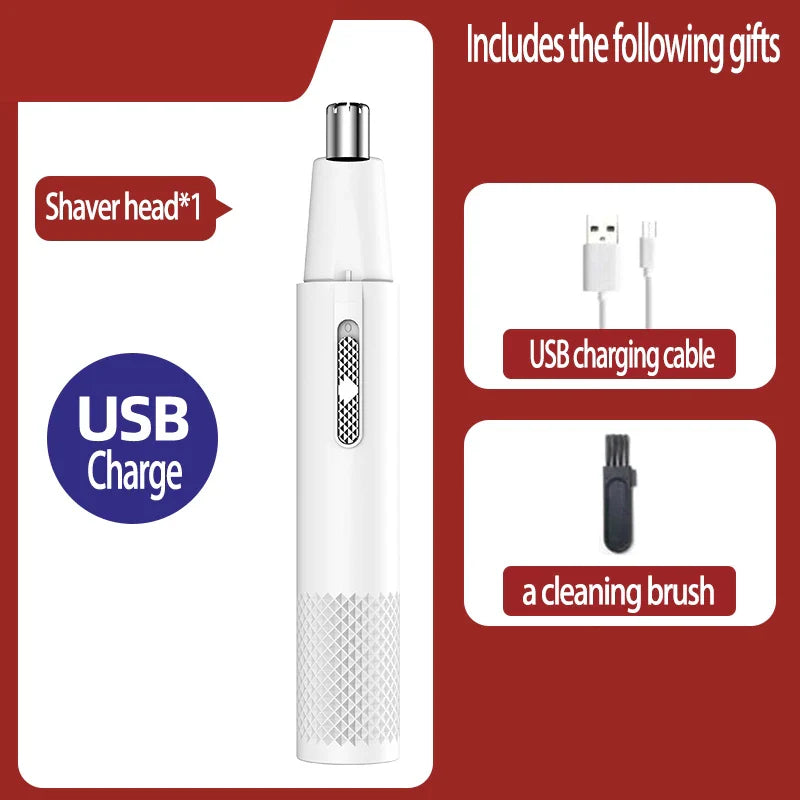 USB-aufladbarer Nasenhaarschneider - TrimPro