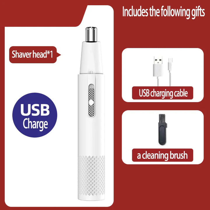 USB-aufladbarer Nasenhaarschneider - TrimPro