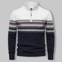 Gestreifter Zip-Pullover - SummitZip