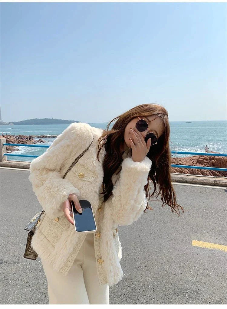 Clary Wollen Jas | Pluizig & Warm