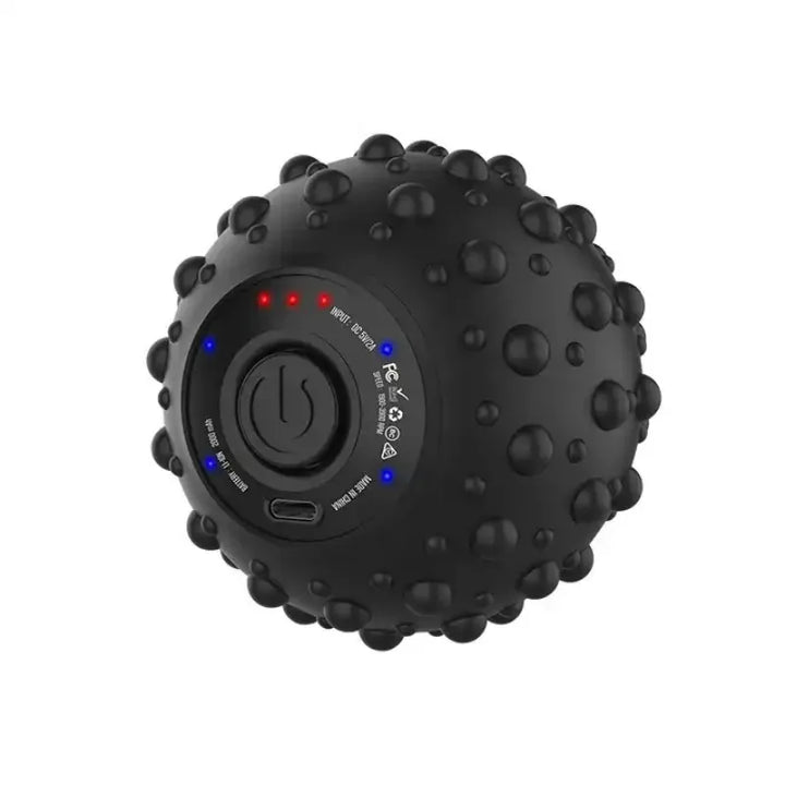 4-Speed ​​Vibrating Massage Ball with Heat Therapy &amp; Textured Surface – FlexiRoll 