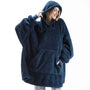 Oversize Flanell-Deckenpullover für Damen und Herren – FleeceHaven