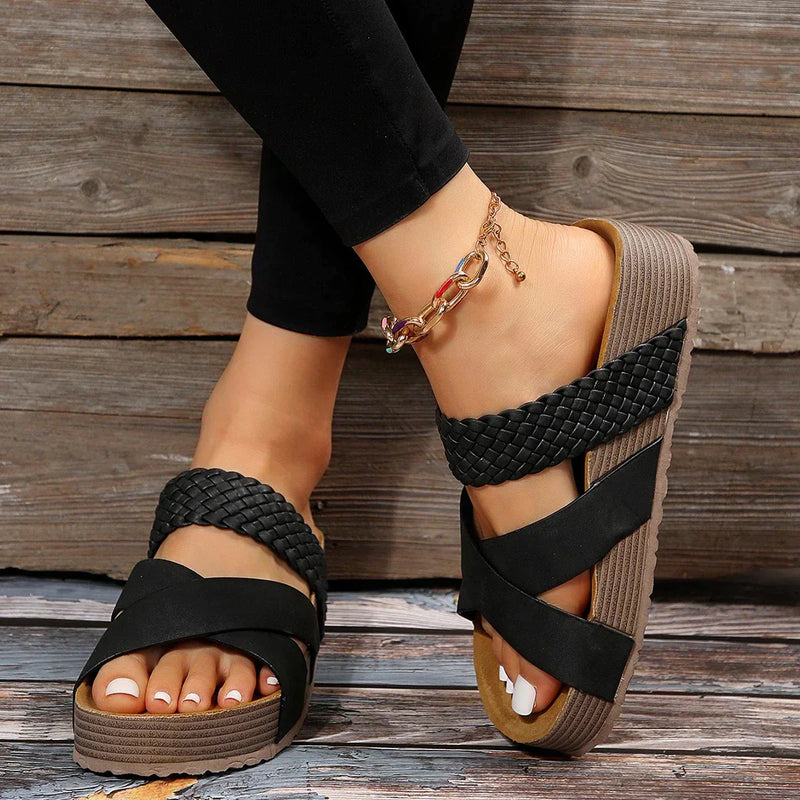 Modische orthopädische Sandalen - Lena