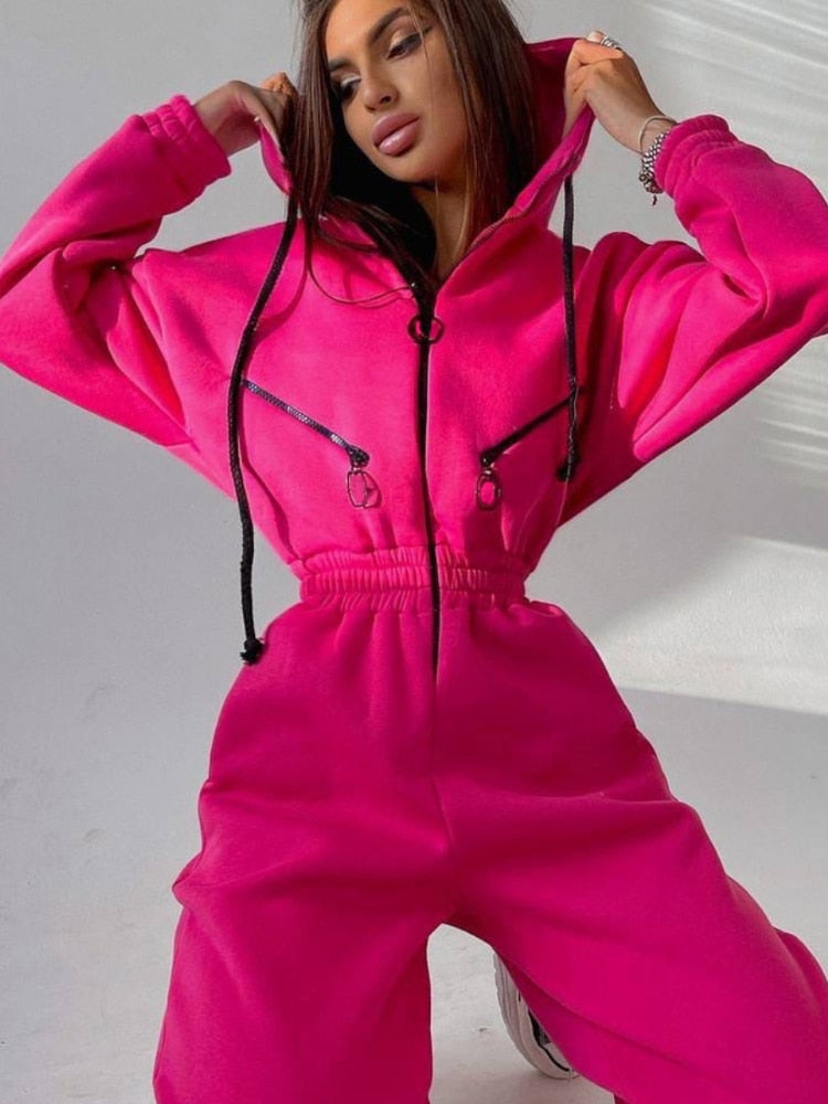 Jayda Hoody Onesie | A onesie that looks fashionable