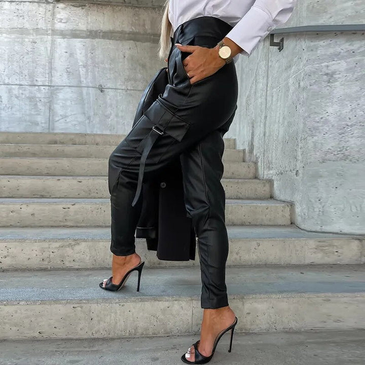 Trendige Damen-Lederhose - Sophie