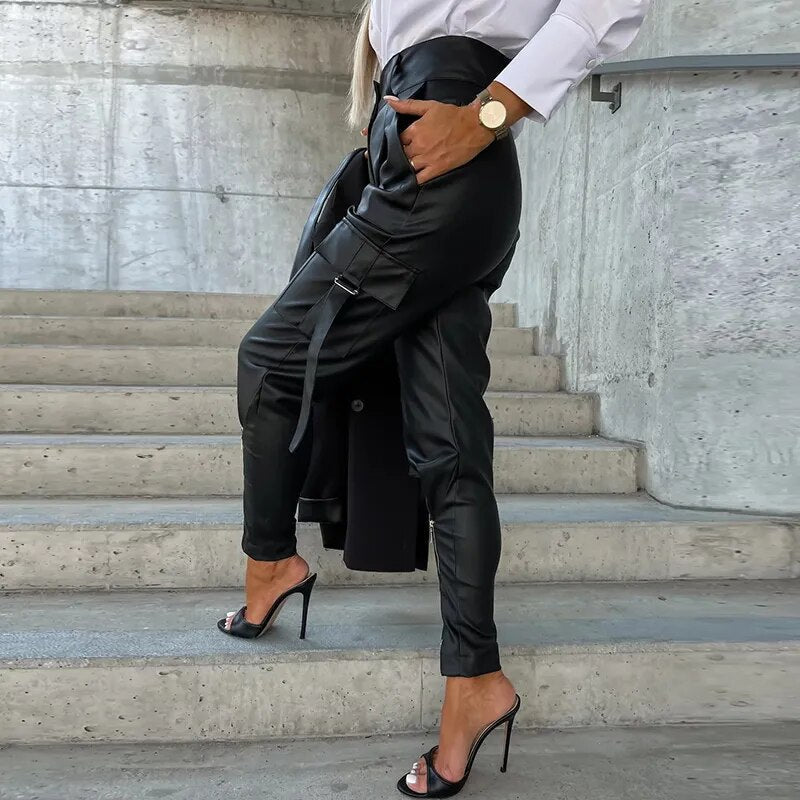 Trendige Damen-Lederhose - Sophie