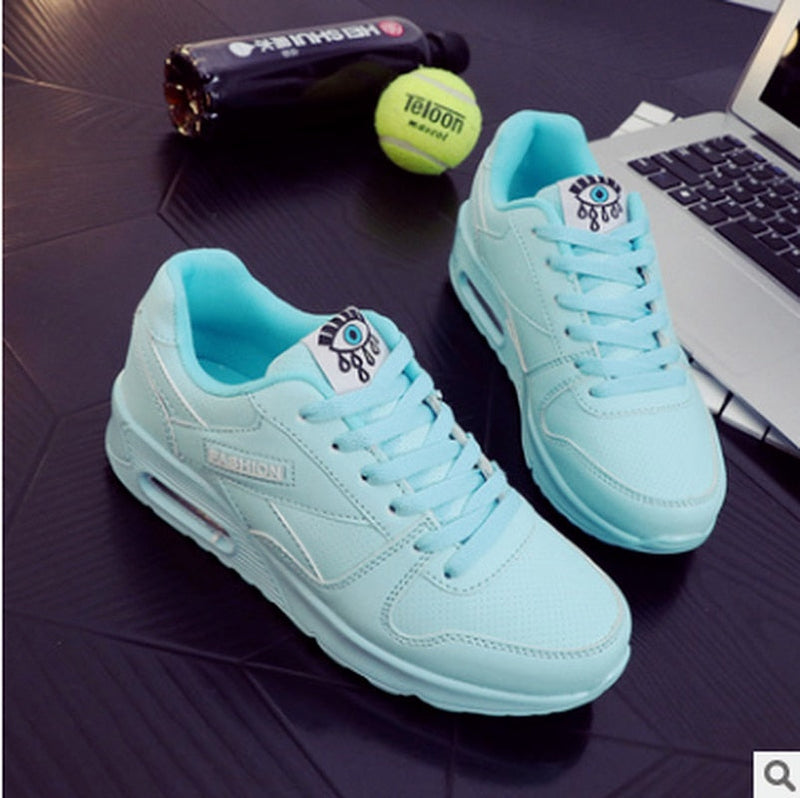 Stilvolle vegane Leder-Damensneaker - Valencia