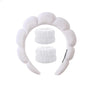 Plüsch Spa Stirnband & Handgelenkband Set - Fluffiea