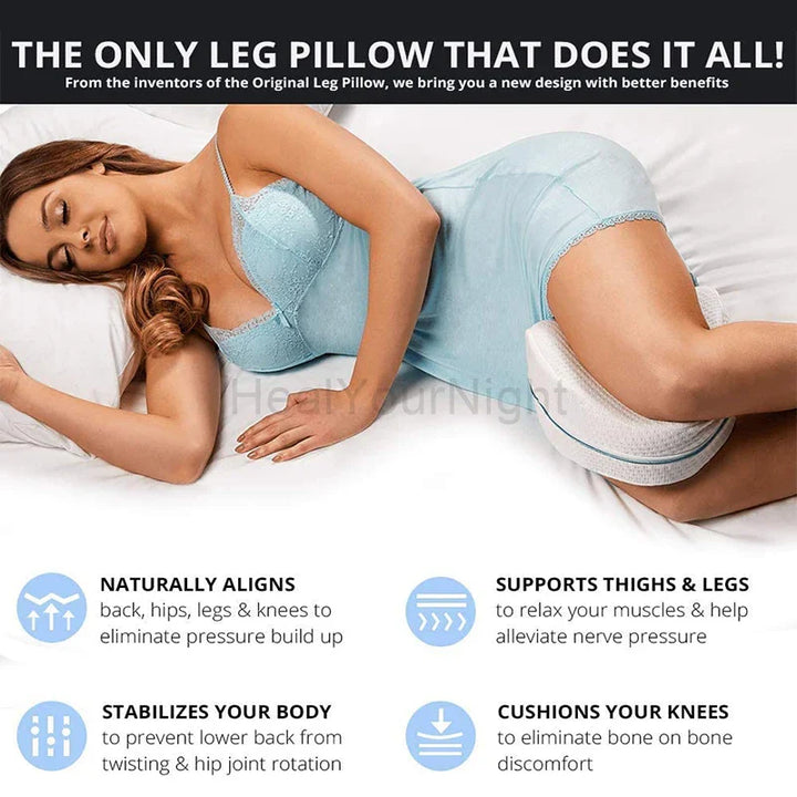 Orthopädisches Memory-Schaum-Beinkissen - ComfortFoam