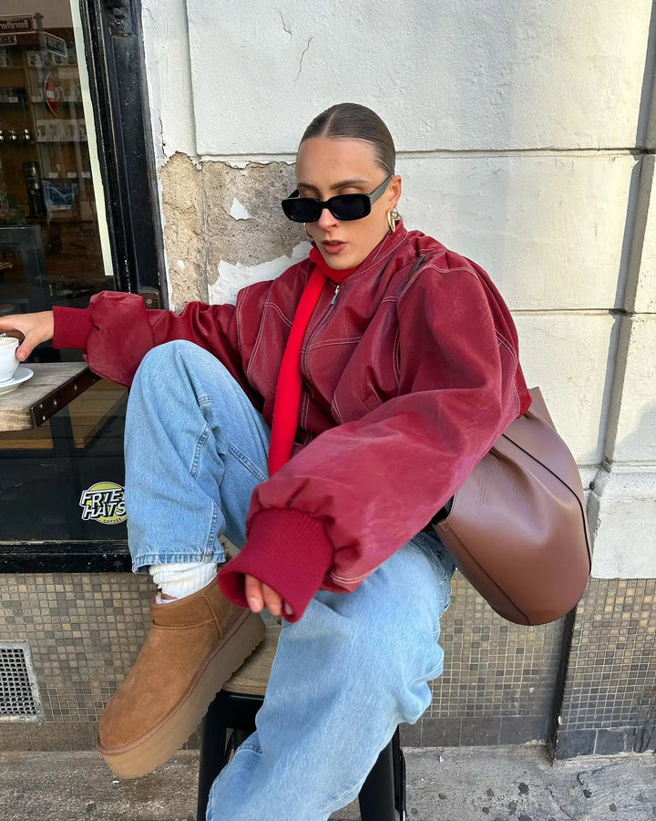 Catherine Lederjacke | Stilvoll & Modern