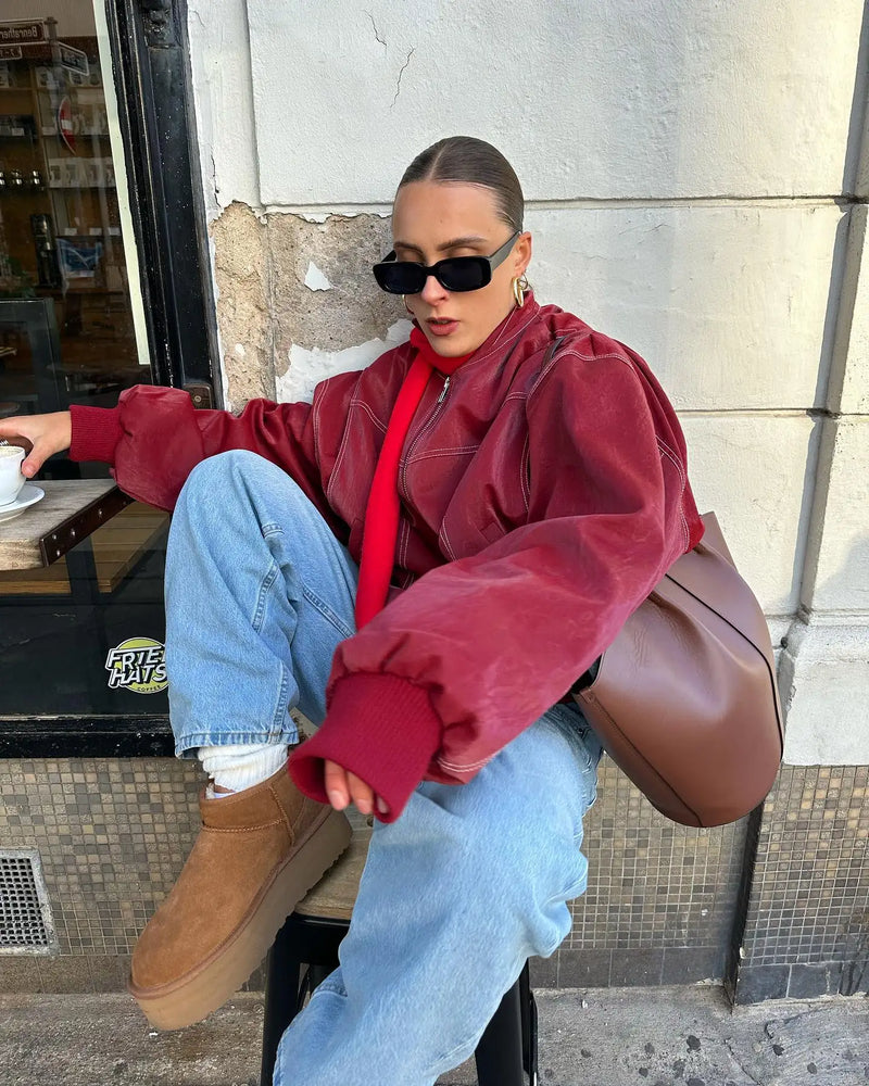 Catherine Lederjacke | Stilvoll & Modern