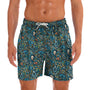 Herren Badeshorts mit fröhlichem Print – Milo