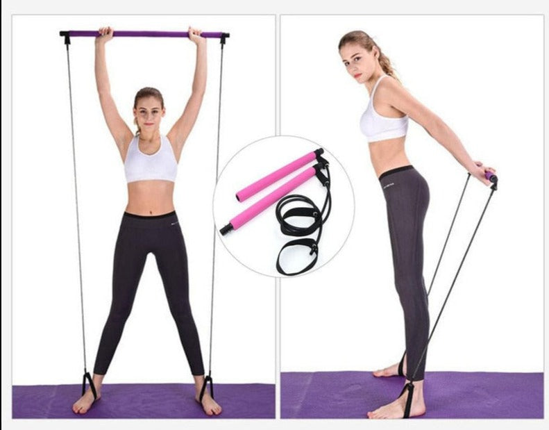 Fitness Resistance Bar | Perfect for your home workouts