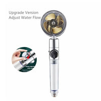 Wassersparender Duschkopf mit 360° Rotation - AquaTurbo