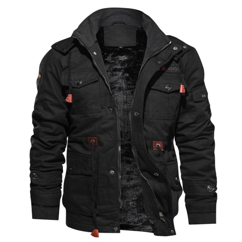 Fleecegefütterte Winterjacke für Herren - Finn