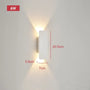 Noir Weatherproof LED Outdoor Wall Light, Aluminum, 18W 14