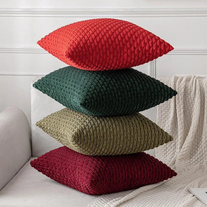 Cord-Kissenbezüge im Boho-Stil – Velvia