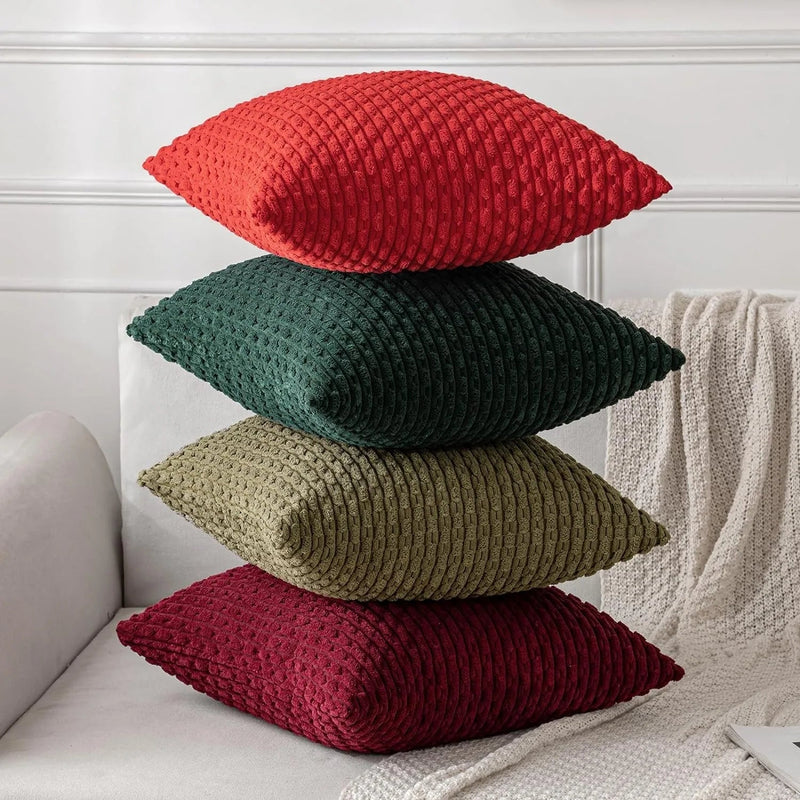 Cord-Kissenbezüge im Boho-Stil – Velvia