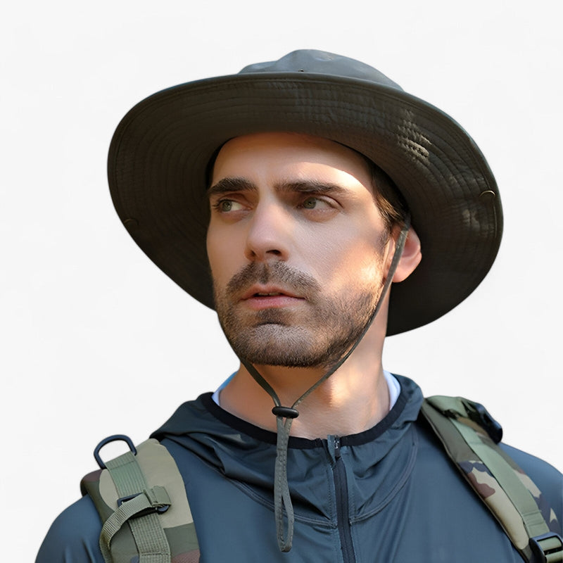 Unisex UV-schützender, wasserdichter Bucket-Hut – Johnny
