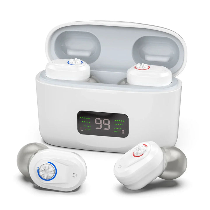 Wireless mini hearing aid with noise reduction – HearMax 