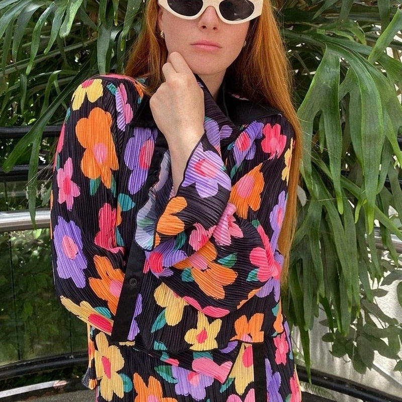 Bloom Anzug | Genieße eine Flowerpower-Vibes