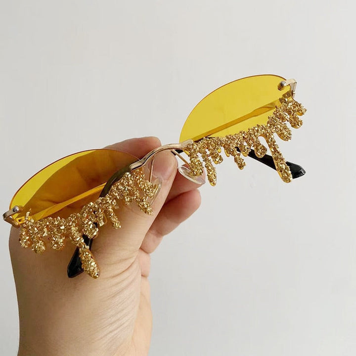 'Cry me a Glitter' Sunglasses | Let the festival season begin!