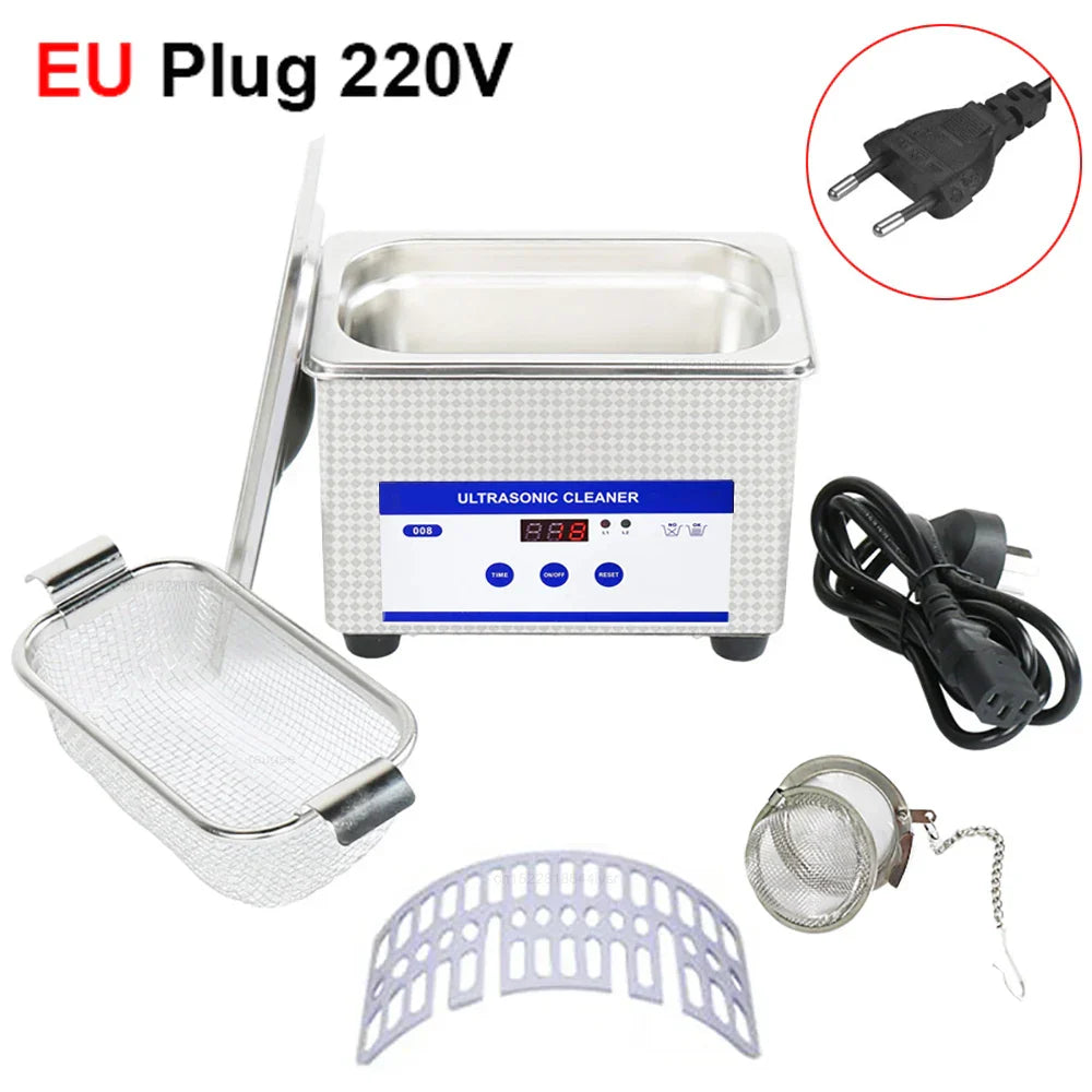 Ultrasonic Glasses Cleaners 40kHz Stainless Steel Jewelry Cleaning Machine – ClearWave 