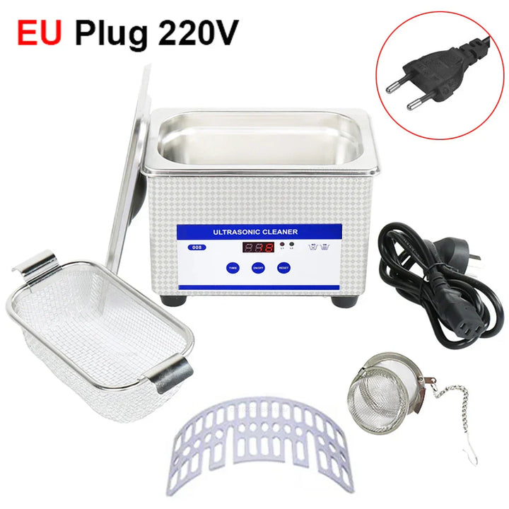 Ultrasonic Glasses Cleaners 40kHz Stainless Steel Jewelry Cleaning Machine – ClearWave 