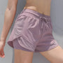 Atmungsaktive & Schnell Trocknende High-Waist Damen-Fitnessshorts – Mira