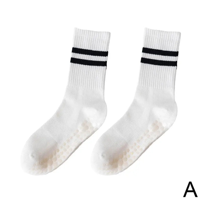 Rutschfeste Mid-Tube-Sportsocken für Fitness und Yoga - GripFit