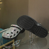 Kristallverzierte Sommer-Damensandalen aus EVA – Alviera