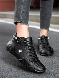 Daisy Leder Winter Sneaker | Warm & Vielseitig