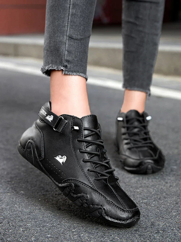 Daisy Leder Winter Sneaker | Warm & Vielseitig