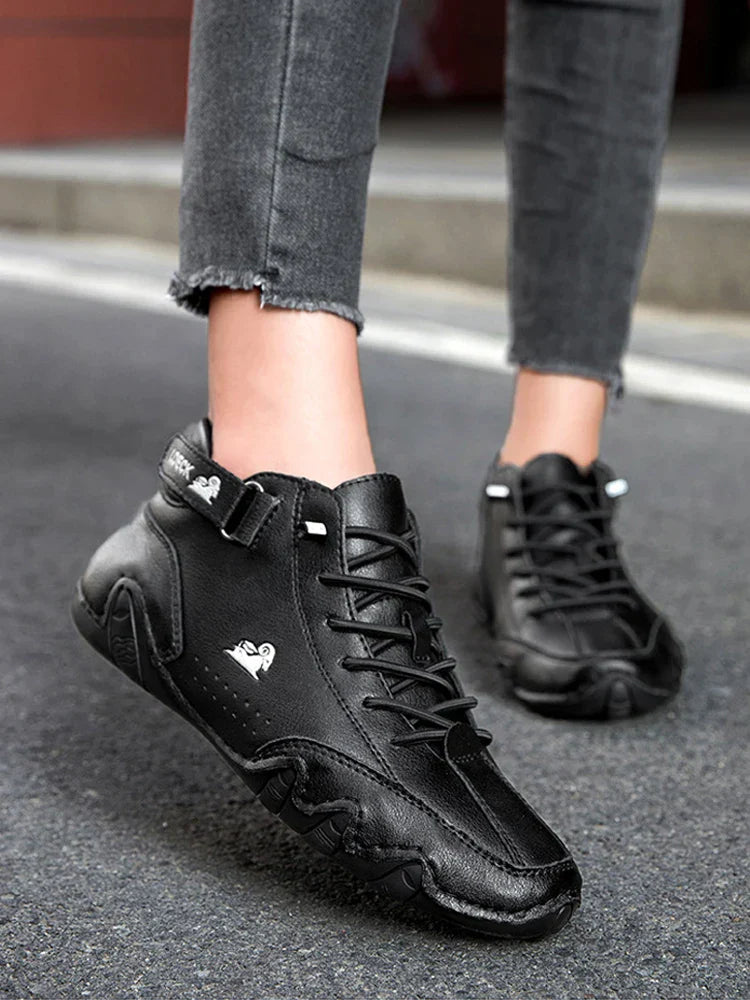 Daisy Leder Winter Sneaker | Warm & Vielseitig