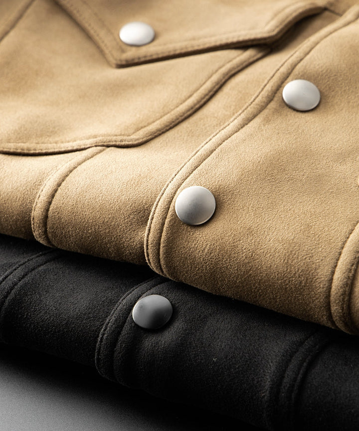 Wildleder-Look Herrenjacke – Rafael