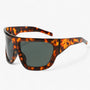 Übergroße Steampunk Sport-Sonnenbrille mit Wraparound-Design – Ignix
