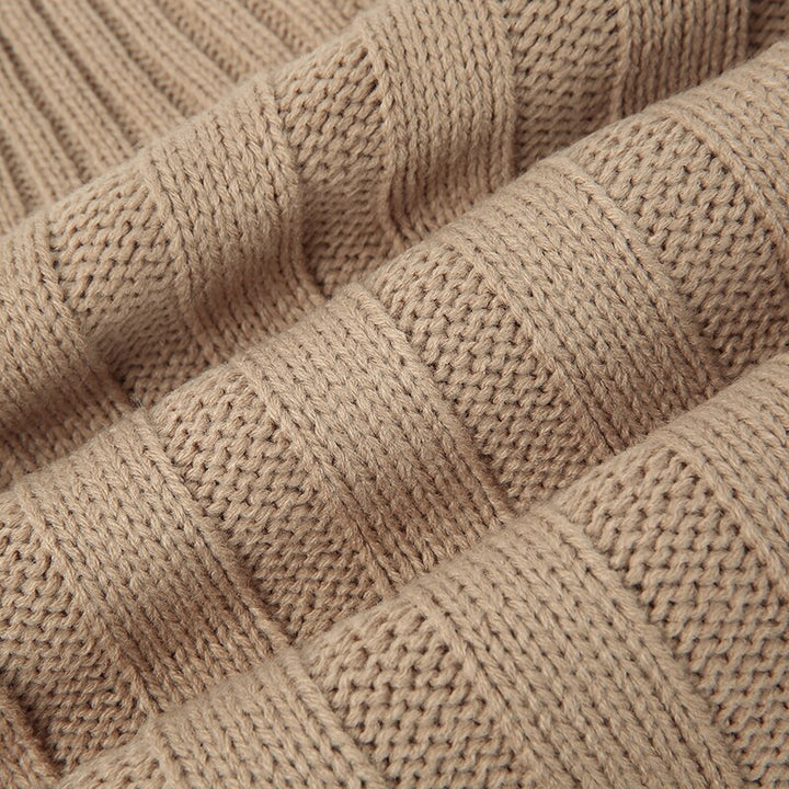 Gestrickte Damen-Cardigan mit Taschen – Noelle