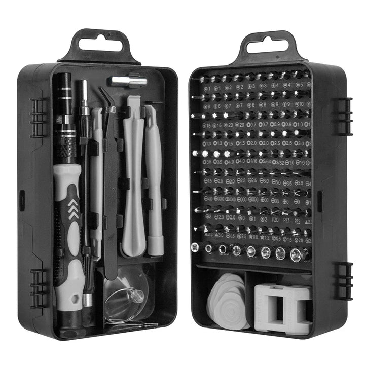 115-in-1 Precision Screwdriver Set with Magnetic Repair Tools – ProFix