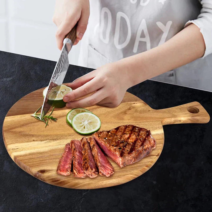 Acacia Houten Pizza Schep & Serveerplank - WoodStyle