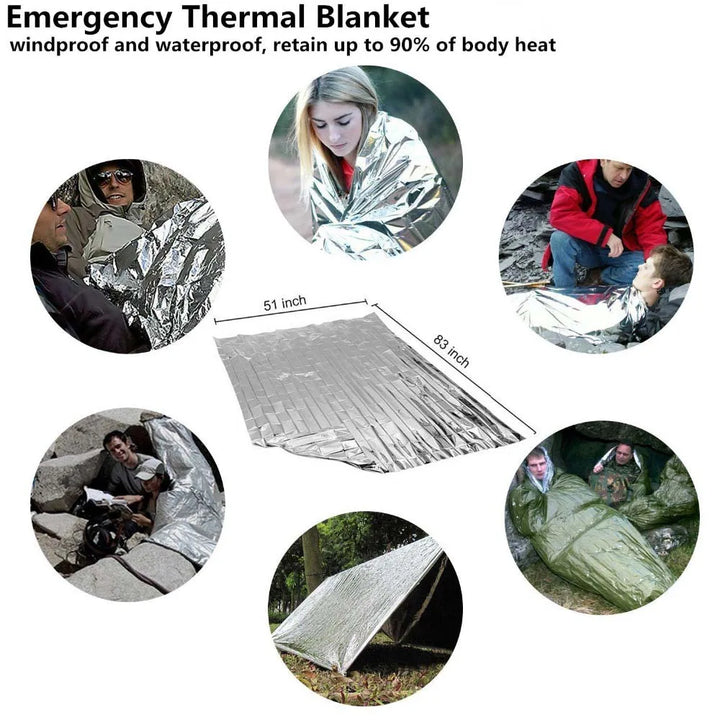 38-in-1 EHBO- en Overlevingskit - SurvivalAid